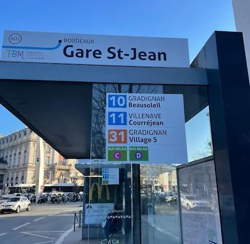 En Face De La Gare Saint Jean Apartmán